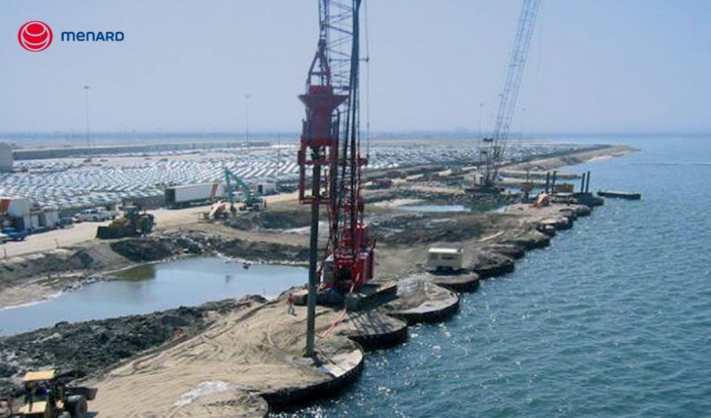 VC USA Dock extension in San Diego harbor